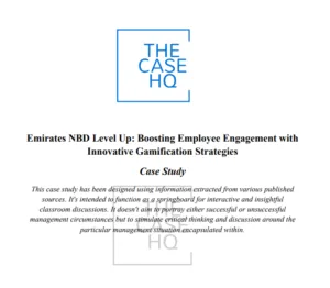 Emirates NBD Level Up: Boosting Employee Engagement with Innovative Gamification Strategies