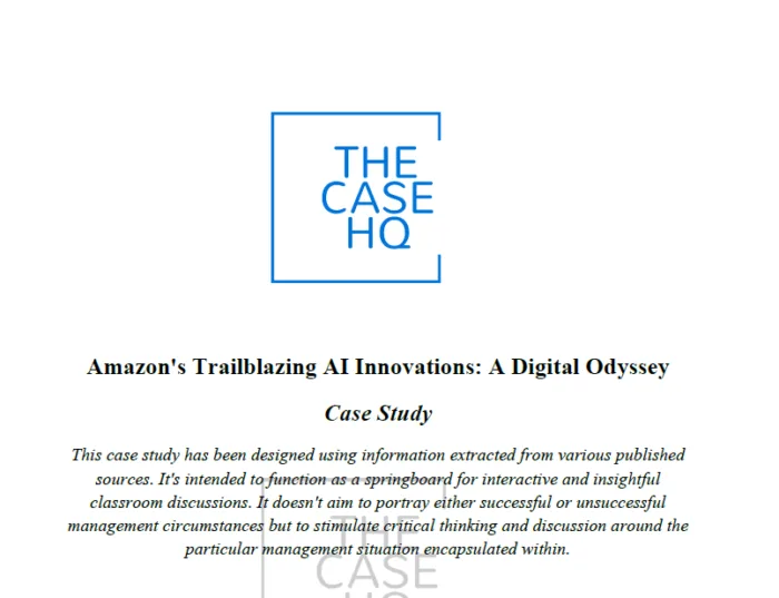 Amazon's Trailblazing AI Innovations: A Digital Odyssey