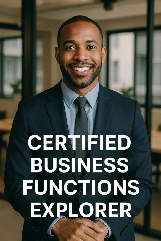 Certified Business Functions Explorer (CBFE) 1 Certified Business Functions Explorer