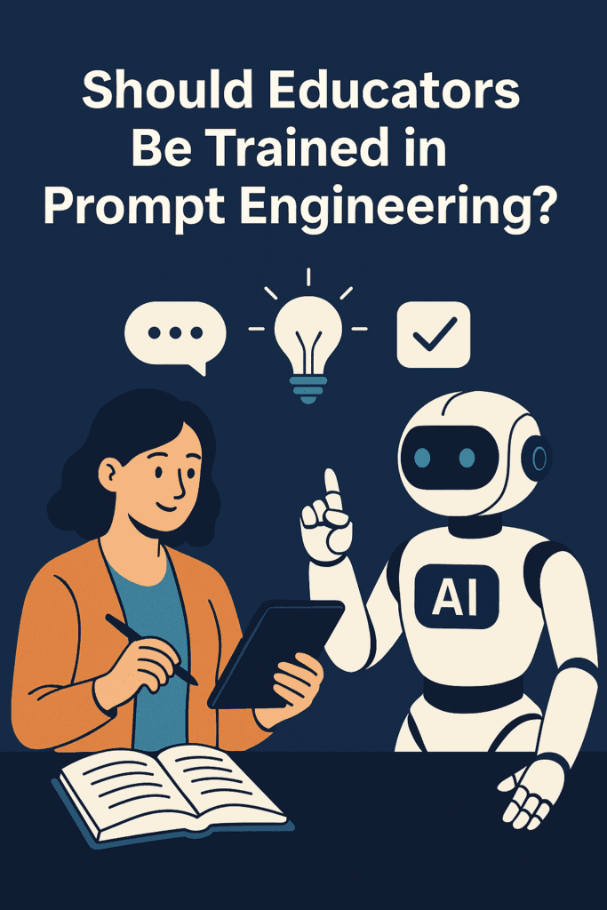 should educators be trained in prompt engineering