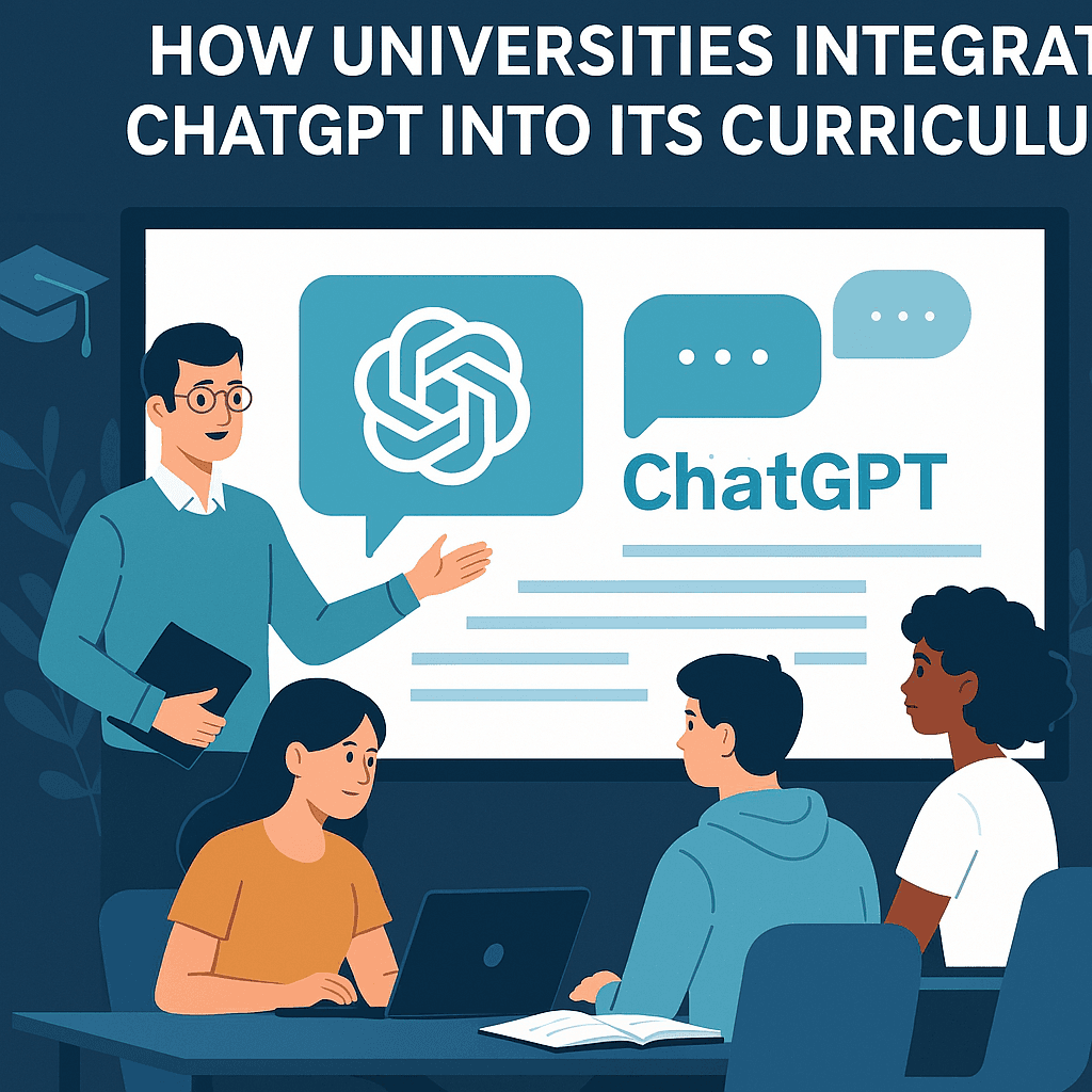 How Universities Integrate ChatGPT Into Its Curriculum