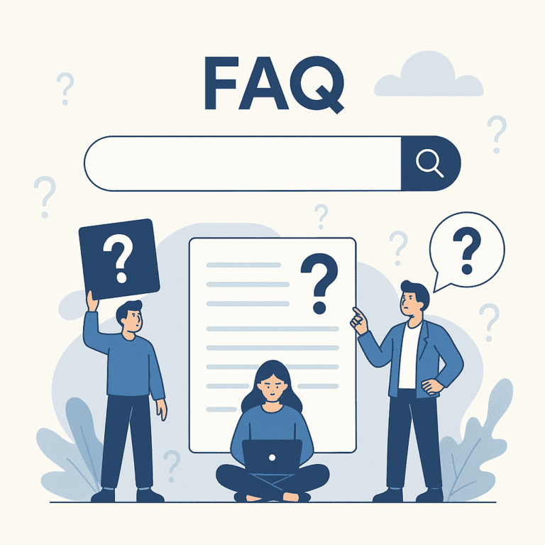 FAQ's 1 The FAQ illustration