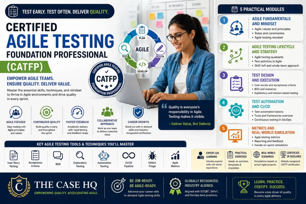 Certified Agile Testing Foundation Professional (CATFP)