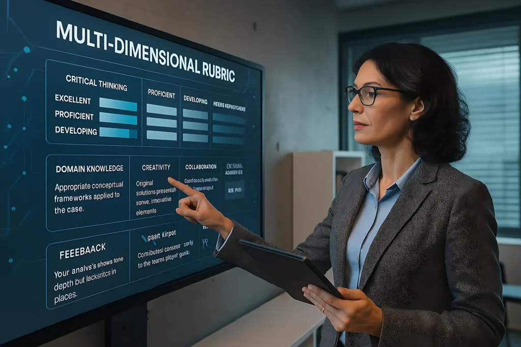 Multi-Dimensional Rubrics