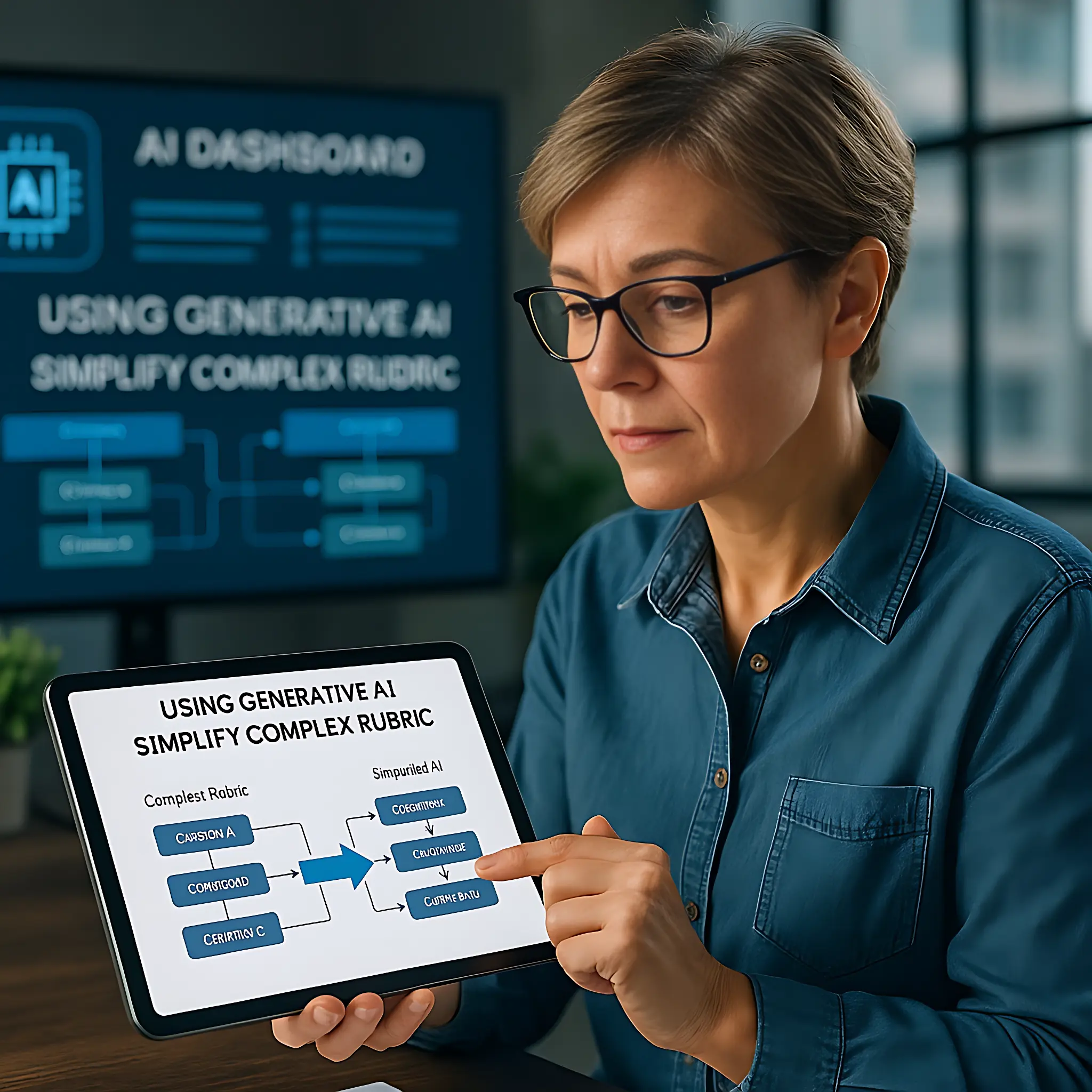 Using Gen AI to Simplify Complex Rubrics 1 Gen AI to Simplify Complex Rubrics