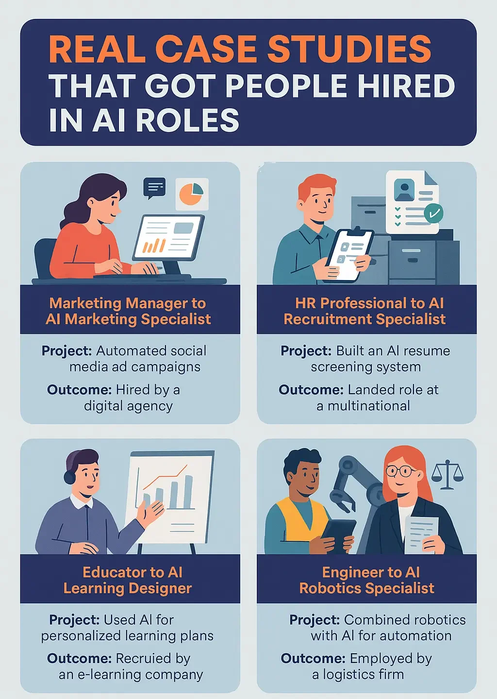 AI Roles Real Case Studies That Got People Hired in 2025 1 AI Roles