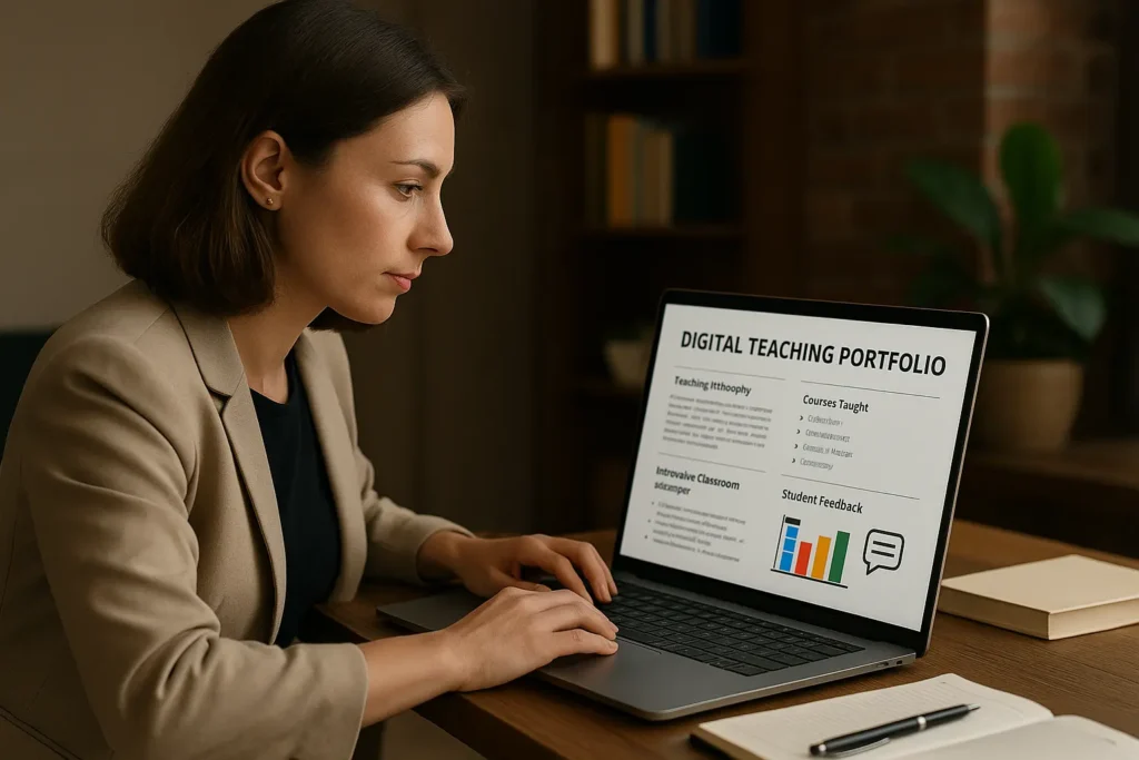digital teaching portfolio