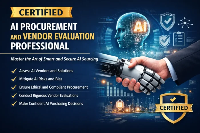 Certified AI Procurement and Vendor Evaluation Professional: The Essential Guide to Confident, Risk-Free AI Purchasing 1 Certified AI Procurement and Vendor Evaluation Professional