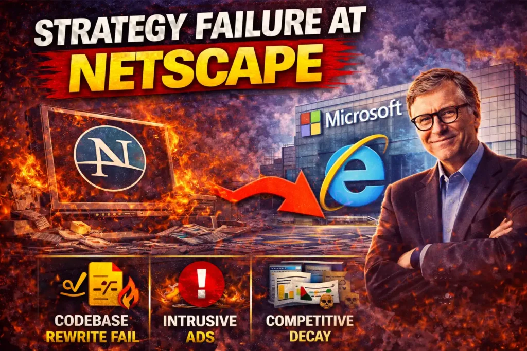 Why Netscape Lost the Front Door