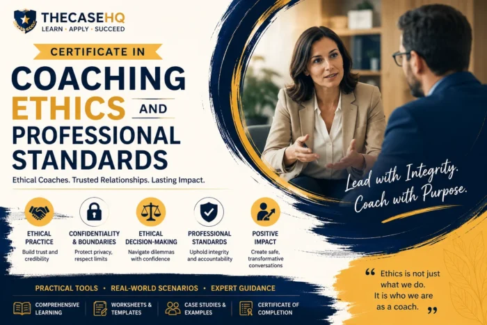 Certificate in Coaching Ethics and Professional Standards | The Case HQ 1 Coaching Ethics and Professional Standards-2