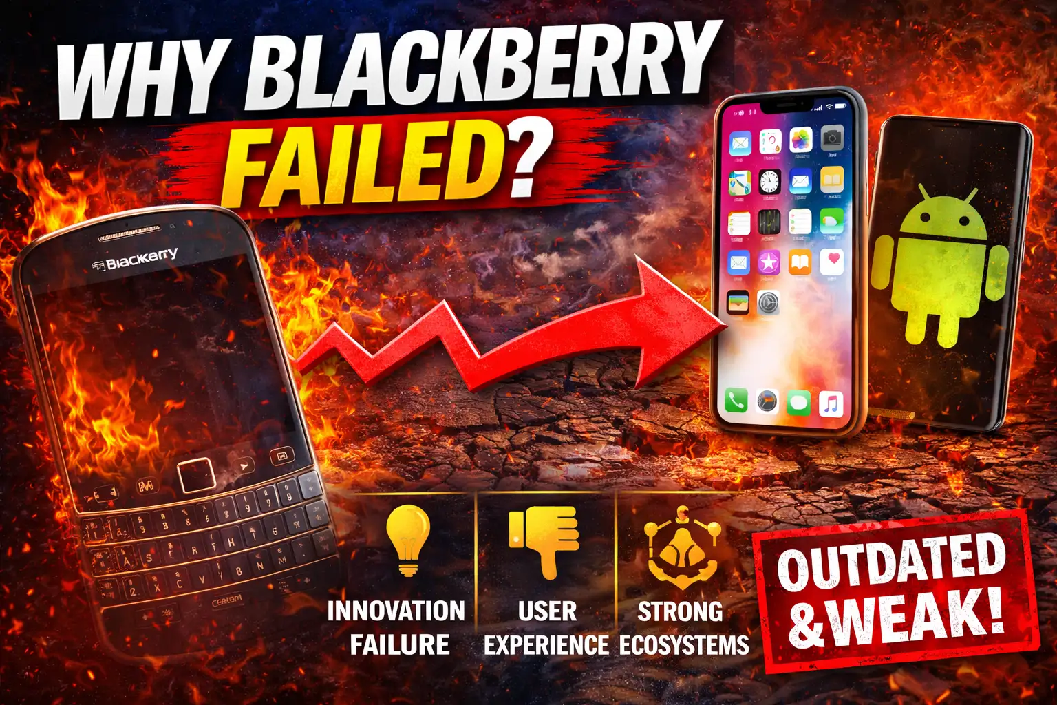 Why the BlackBerry Empire Collapsed