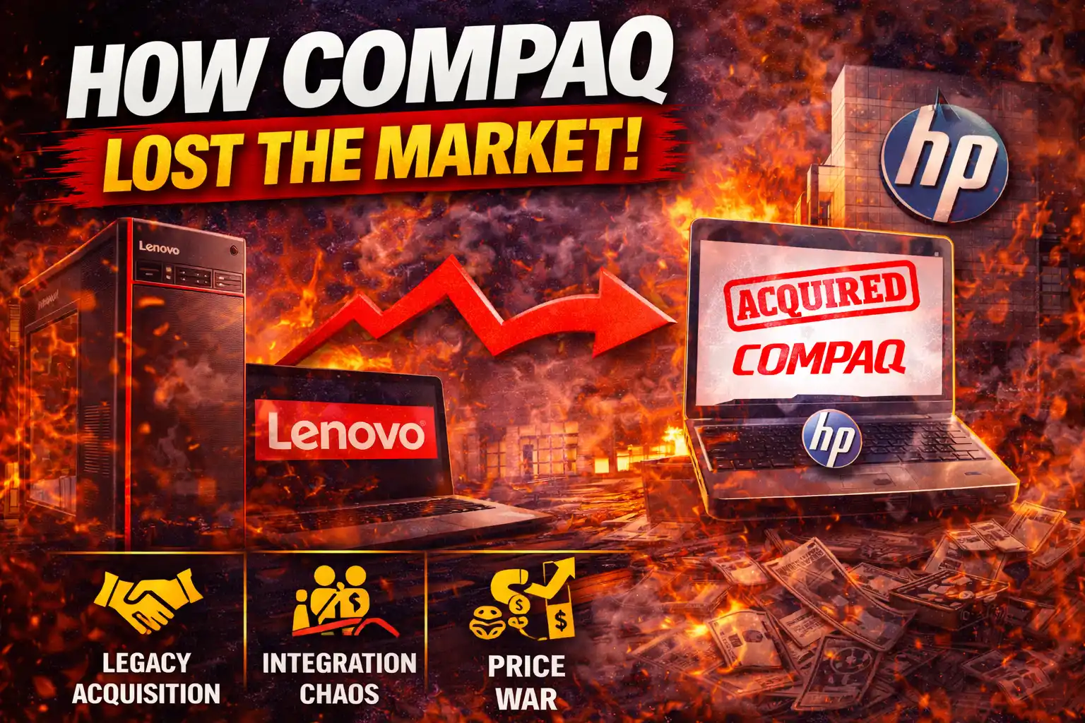 The $9 Billion Blunder: Why Compaq Actually Disappeared 1 Why Compaq Actually Disappeared