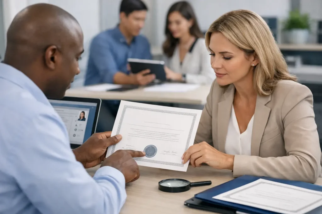 How to Verify Course Certificates Properly