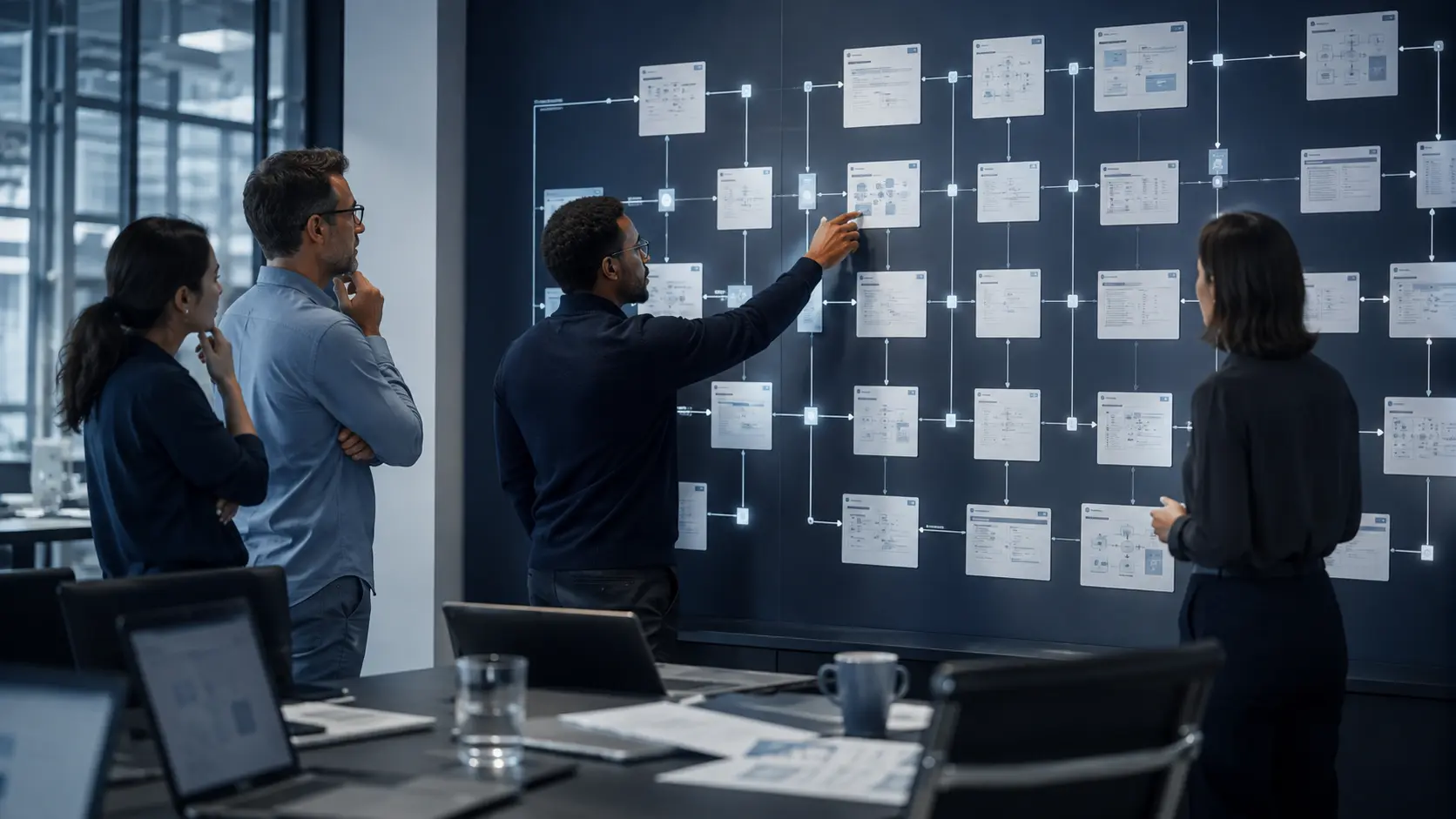 Requirements Traceability for AI Features: From User Need to Test Evidence 1 Professional team applying the requirements traceability framework in a realistic workplace decision setting