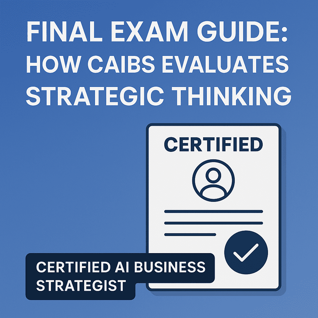 CAIBS Final Exam Guide: How the CAIBS Certification Evaluates Your Strategic Thinking 1 caibs exam
