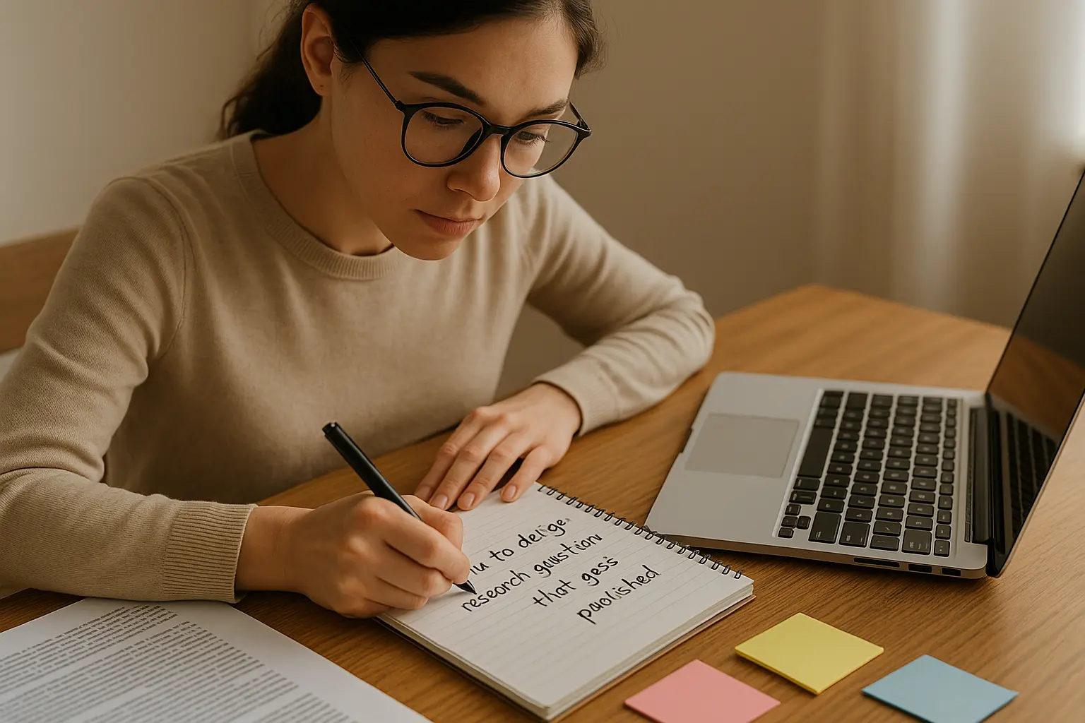 design a research question